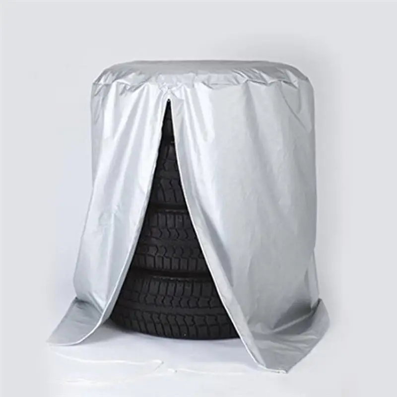 Водонепроницаемое покрытие для автомобильной покрышки, сумка для хранения снежных шин, запасная крышка, пылезащитная крышка для велосипедного клапана гаража, защитный чехол для шин, чехлы для колес