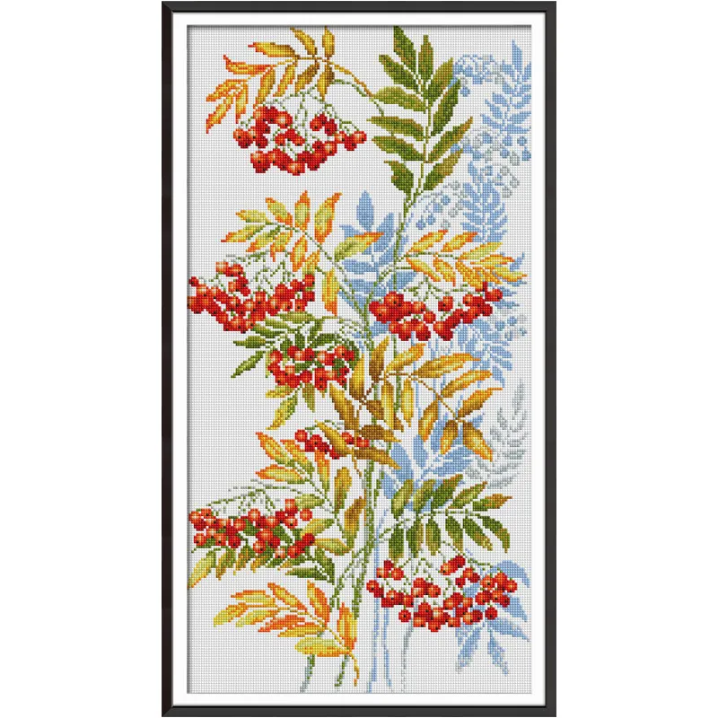 

Small red fruit Diamond Embroidery Full Display Diamond Mosaic Diamond Painting Diamond Embroidery Flowers DIY Home Decoration