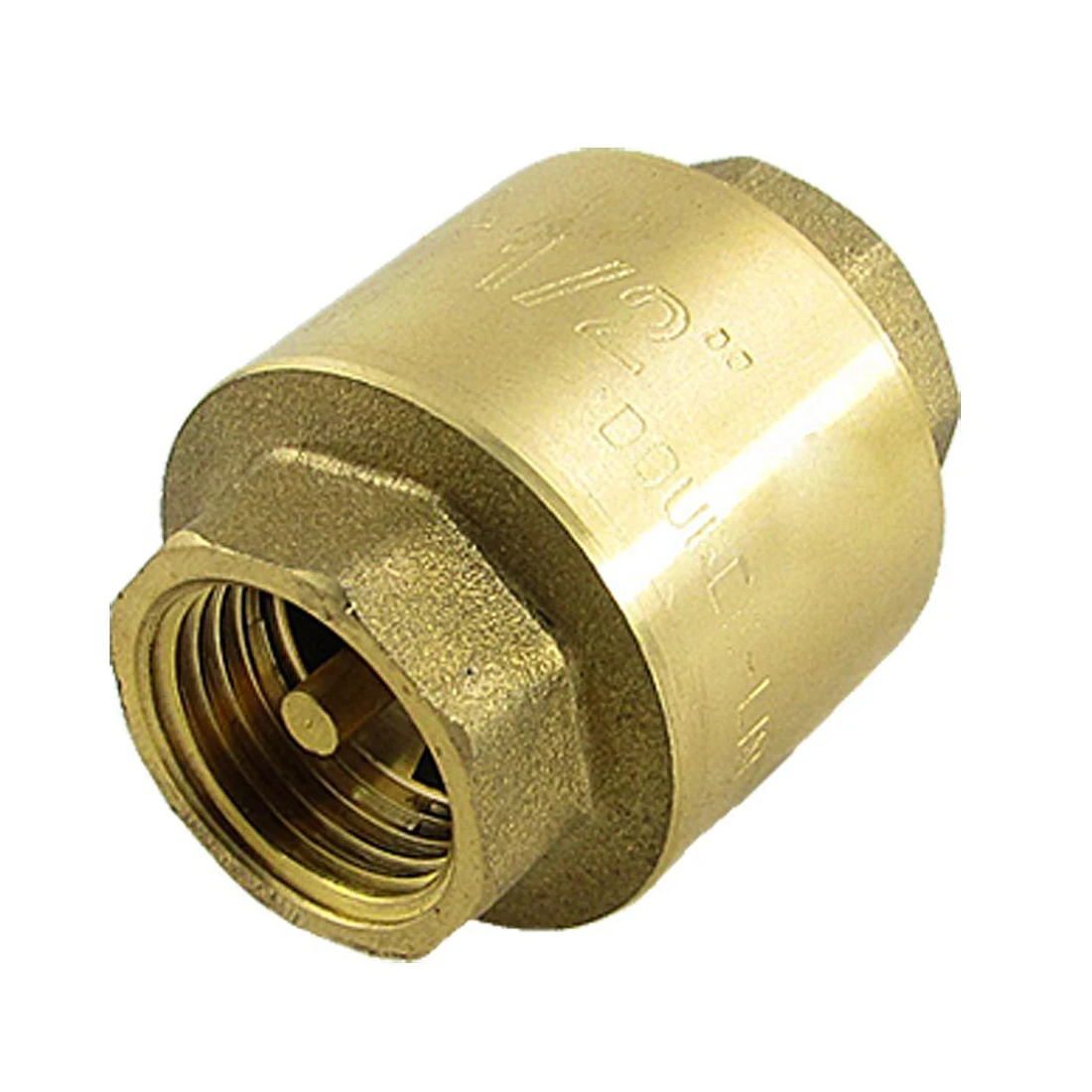 Элегантные серьги, отличное-вертикальный латунная пружина, обратный невозвратный клапан Размер 1/2 дюйма