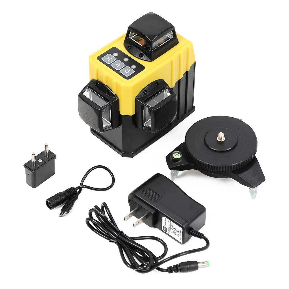 

New 12 Lines 3D Red Beam 360 Self-Leveling Laser Level Meter Super Powerful Green Laser Beam Line Red Beam Level
