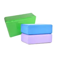 Высокой плотности EVA блоки для йоги из пеноматериала блоки для пилатеса дома тренажерный зал Йога тренировки тренажер для фитнеса