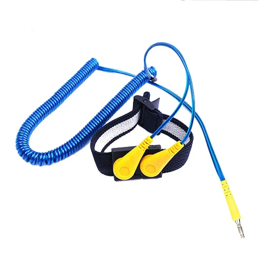 

Anti Static Wrist Strap Band Antistatic Electricity Grounding Adjustable Wristband