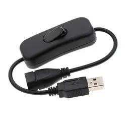 USB Etension кабель с вкл/выкл кулисный переключатель Мощность Управление переключатель для светодиодный