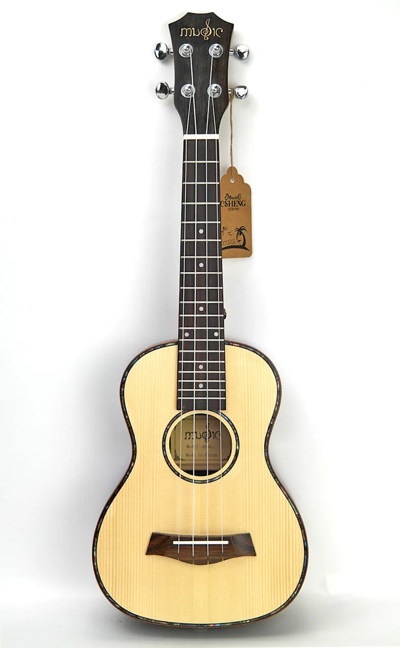 

23 Inch concert Ukulele Small Guitar Rose Wood Spruce Veneer Factory