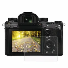 PULUZ Camera Accessories 2.5D Curved Edge 9H Surface Hardness Tempered Glass LCD Screen Protector Glass Film for Sony ILCE-9 A