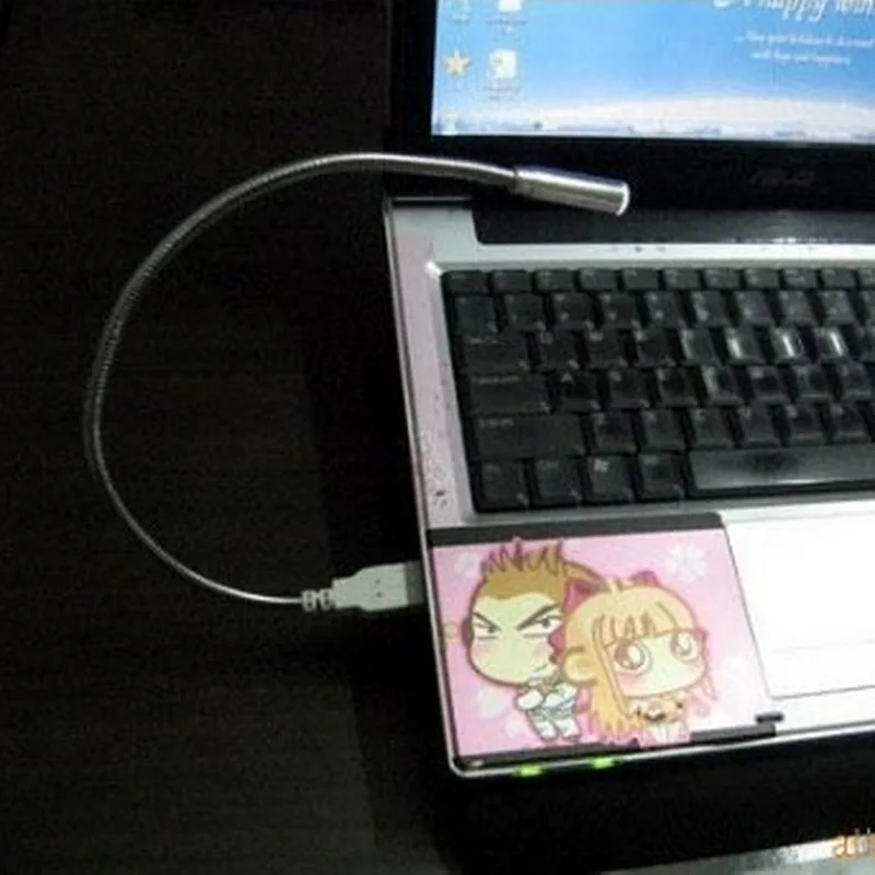 Модная светодиодная Usb лампа для чтения книг ноутбука мобильного зарядного