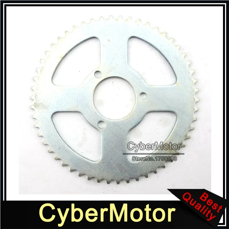 35mm 54 Tooth T8F Rear Chain Sprocket For 2 Stroke 47cc 49cc Engine Chinese Pocket Bike Goped Scooter Mini Moto Kids ATV Quad