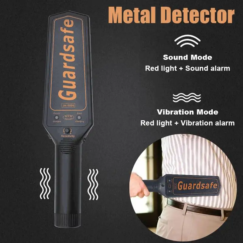 

Metal Detector Scanners Portable Low Voltage Handheld Security High Sensitivity Scanner Tool Finder Electronic Measuring Tools