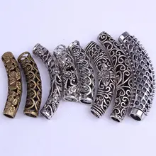 31 шт. манжеты для волос дреды Ретро Винтажные декоративные кольца для косичек дреды кольцо дреды плетеные бусины филигранная трубка