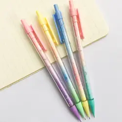 0,5 мм звездное небо механический карандаш симпатичные градиент автоматические ручки для офиса школьные принадлежности Kawaii Канцелярские