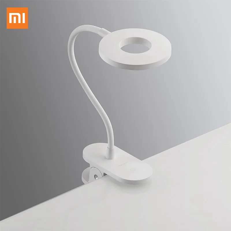 

Xiaomi Yeelight 5W LED USB Rechargeable Clip Desk Table Lamp Eye Protection Touch Dimmer 3 Modes Reading desk Lamp