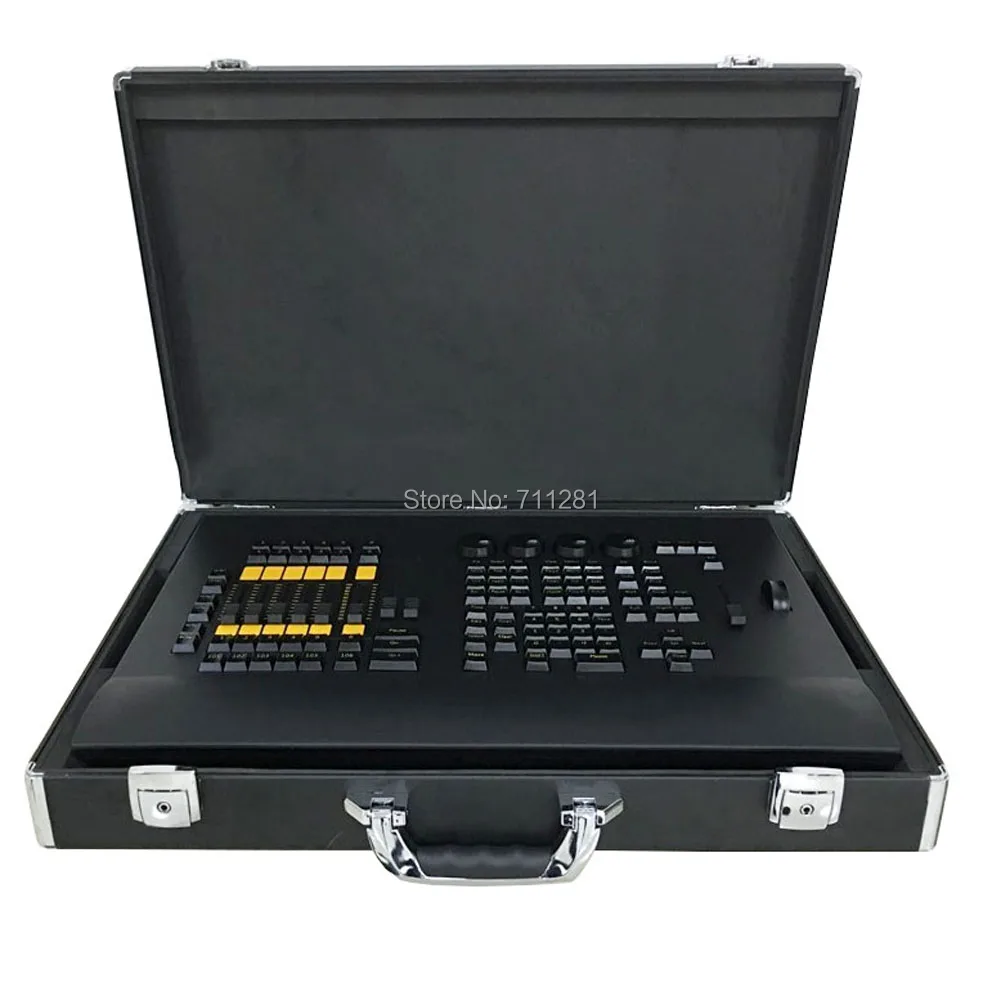 

DJ Command Wing Professional dmx controller with Case pack include disco moving head Command wing console