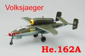 

Easy Model 36347 1/72 Scale He.162 June 1945 Warplane Aircraft Airplane Model