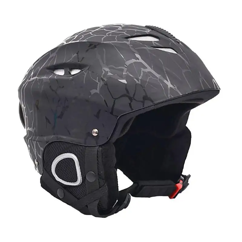 

Adults Adjustable Skiing Snow Helmet Safety Guard Skateboard Ski Snowboard Helmet for Skiing Protection Equipments Black