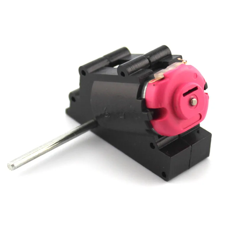 

Double Shaft Bevel Angle Gear Motor Suit Worm Reducer Motor 3-6V DIY Parts