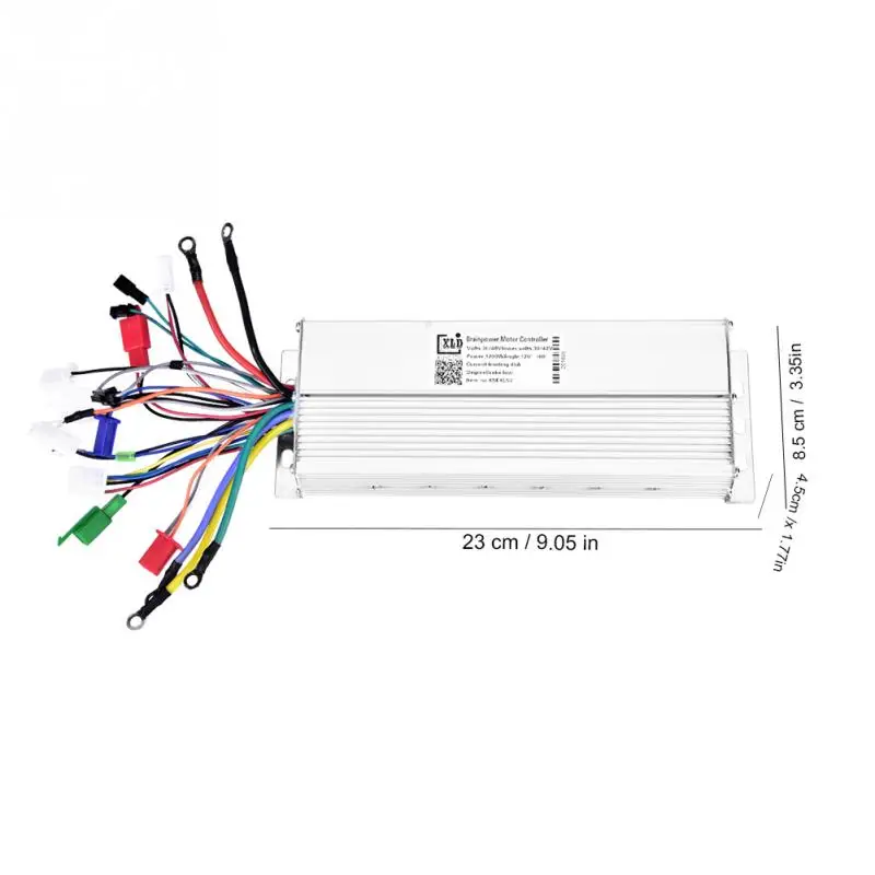 36 V/48 V 1200 W бесщеточный контроллер для электрического велосипеда, аксессуары для автомобиля, электрический велосипедный скутер, запчасти для преобразования E-bike