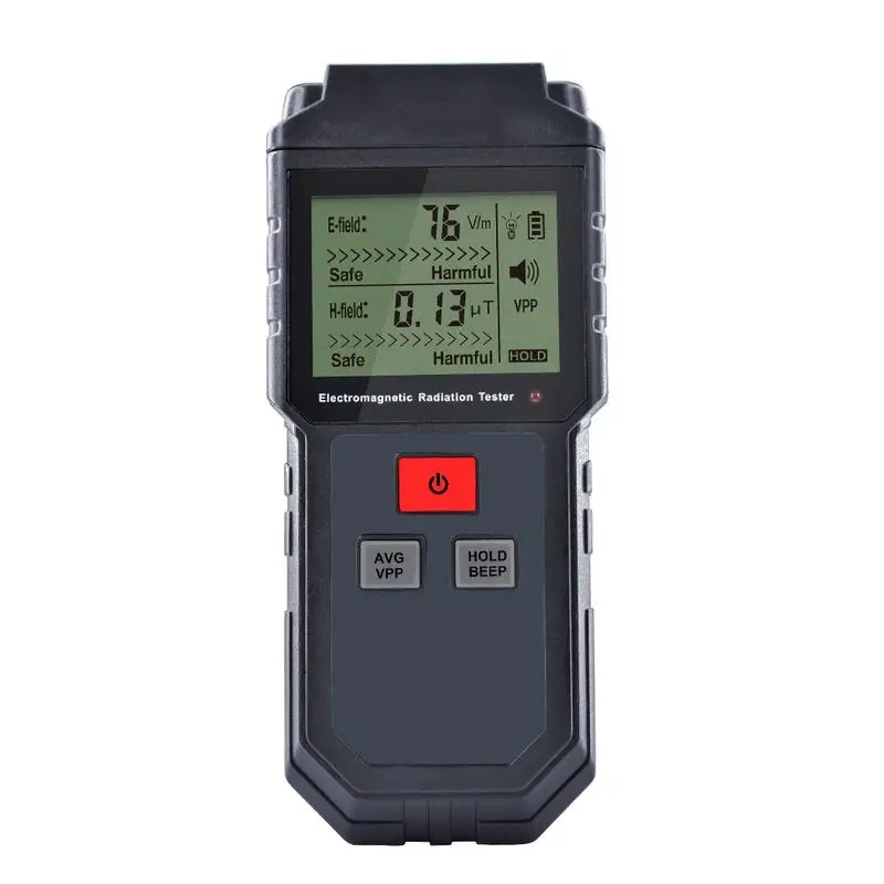 

LCD Electromagnetic Field Radiation Tester EMF Meter Handheld Counter Digital Dosimeter Counter Measurement for Computer Phone