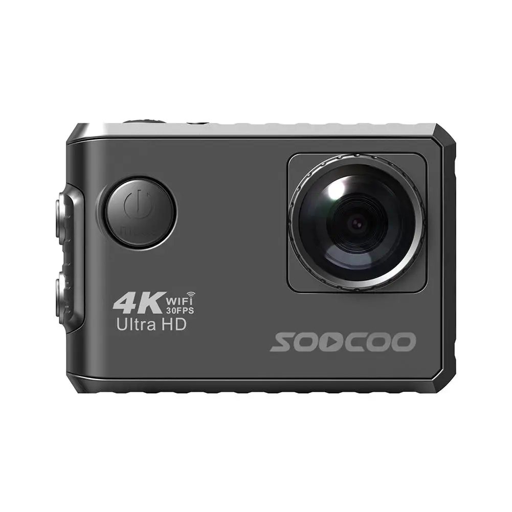 Спортивная Экшн камера SOOCOO F500 4K Водонепроницаемая видеокамера Ultra HD для