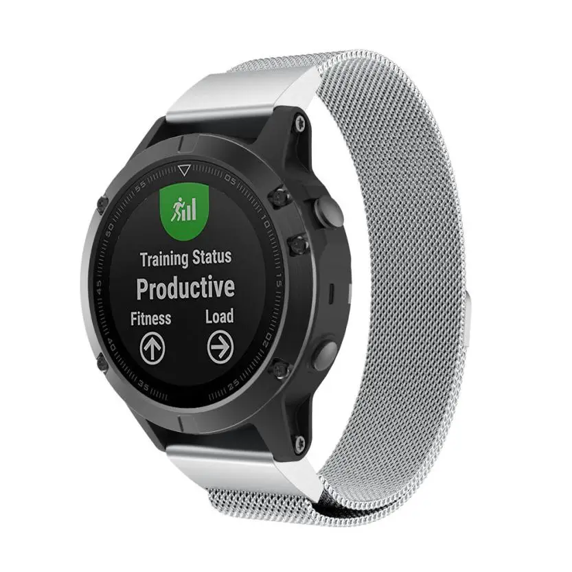 Ремешок для часов Garmin Fenix 5 5X 3 металлический браслет из нержавеющей стали замены