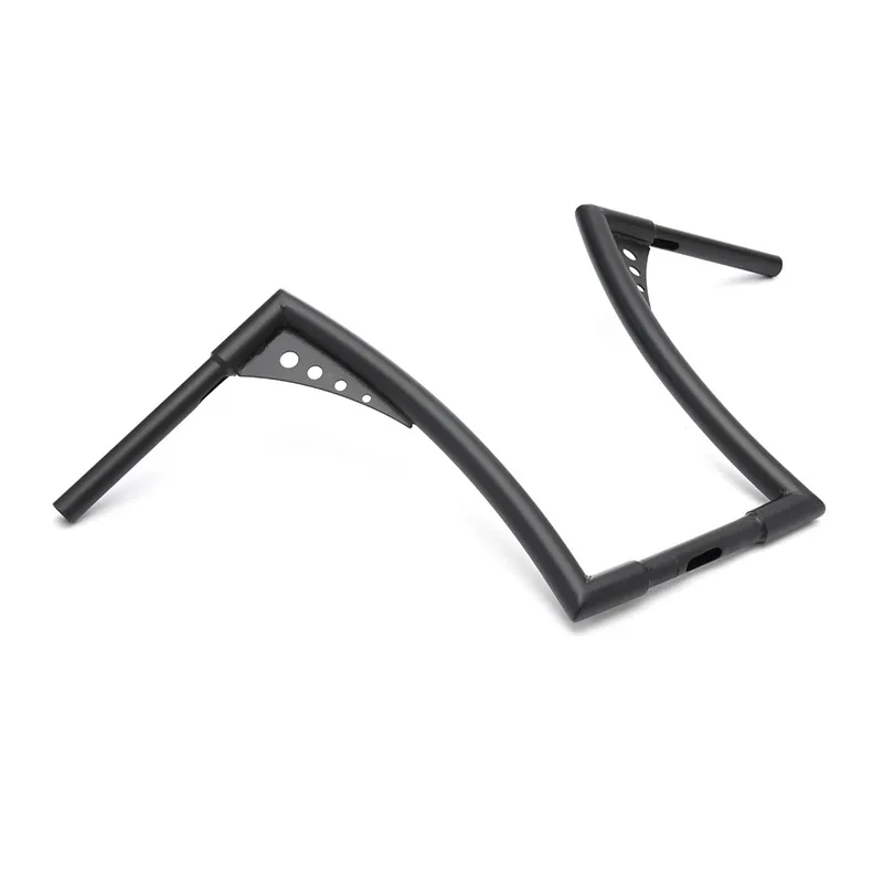 

Black Motorcycle APE Hangers Bars Fat 1-1/4" 16" Rise Handlebars Fit for Harley Durable Quality