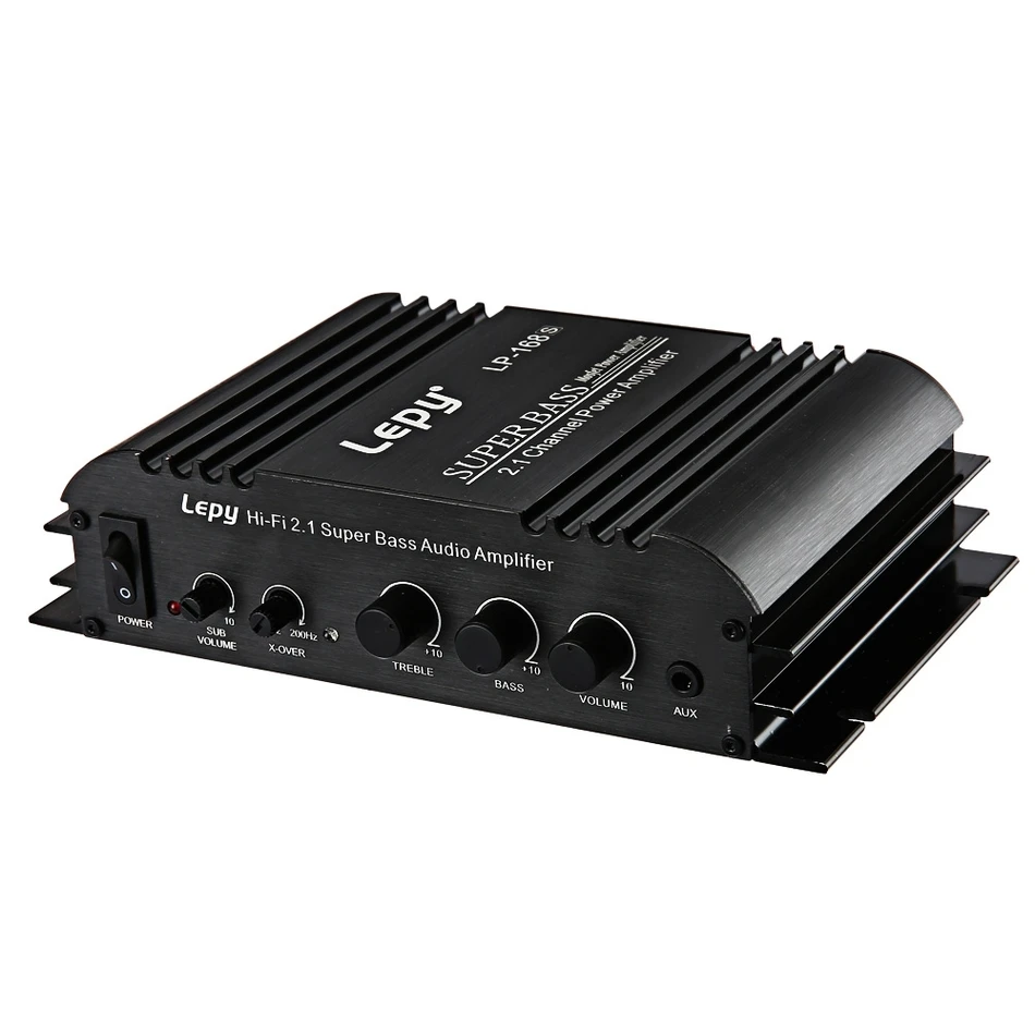 Lepy Lp 168 S 12V автомобильный аудио усилитель мощности сабвуфер басовый выход стерео