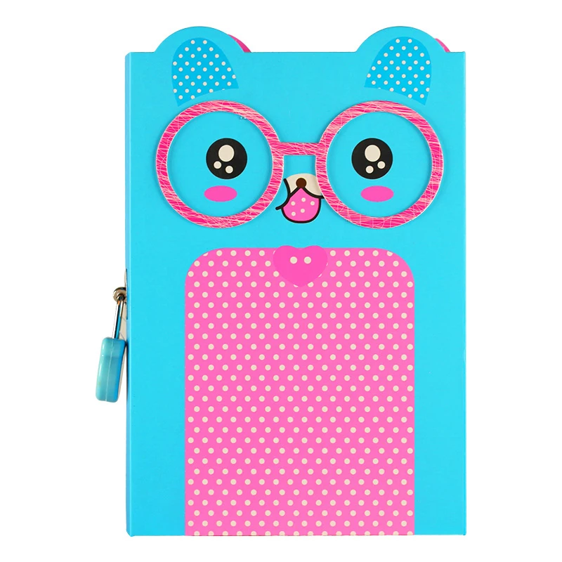 

NEW Student Notes & Diary Cute Lock This No Password Creative Retro Children's Notebook Stationery Affordable