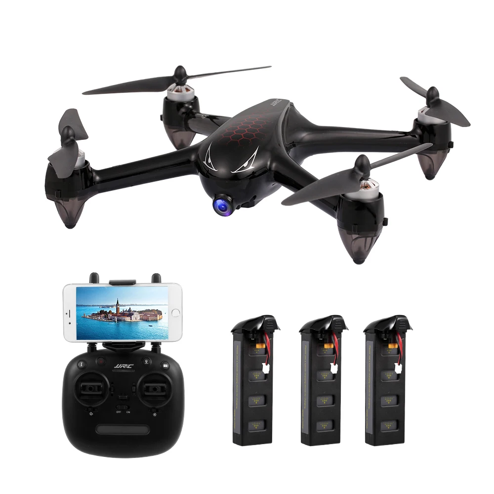 

JJR/C X8 GPS RC Drone with Camera 1080P 5G Wifi FPV Brushless Quadcopter Follow Me Altitude Hold Dron 3 Pcs Battery