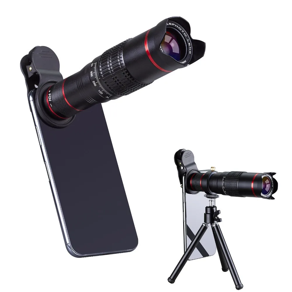 HD 4K 22x Zoom Mobile Phone Telescope Lens Telephoto External