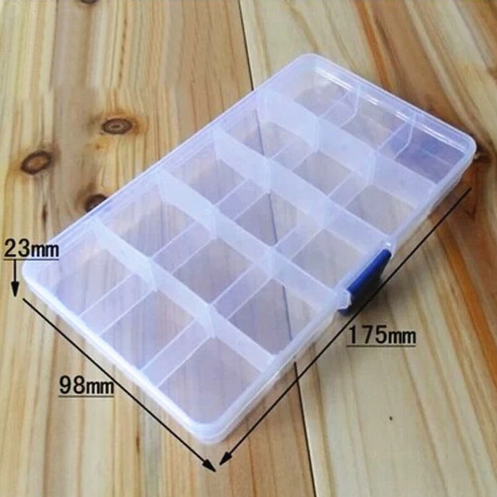 

Fishing Tackle Boxes Fishing Lure Bait Hook Storage Case Tackle Box Small Compartments Fishing Accessories #18