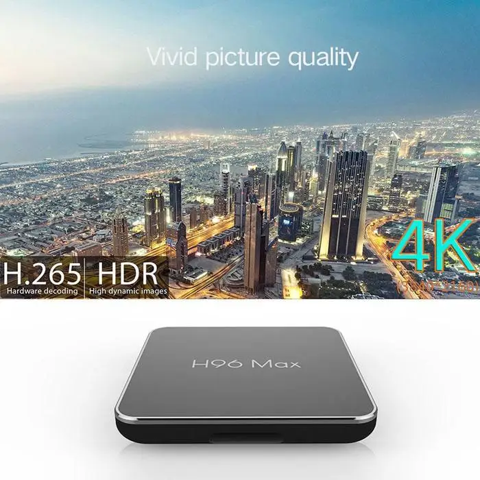 

H96 MAX X2 4GB 32GB 64GB Android 8.1 TV Box S905X2 USB3.0 1080P H.265 4K Set Top Box Google Play H96MAX Smart TV Player 2GB 16GB