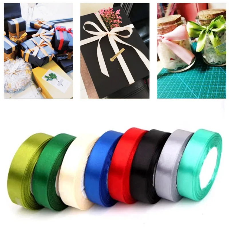 Sale Festival Decoration High Quality Ribbons Roll 25 Yards/Roll