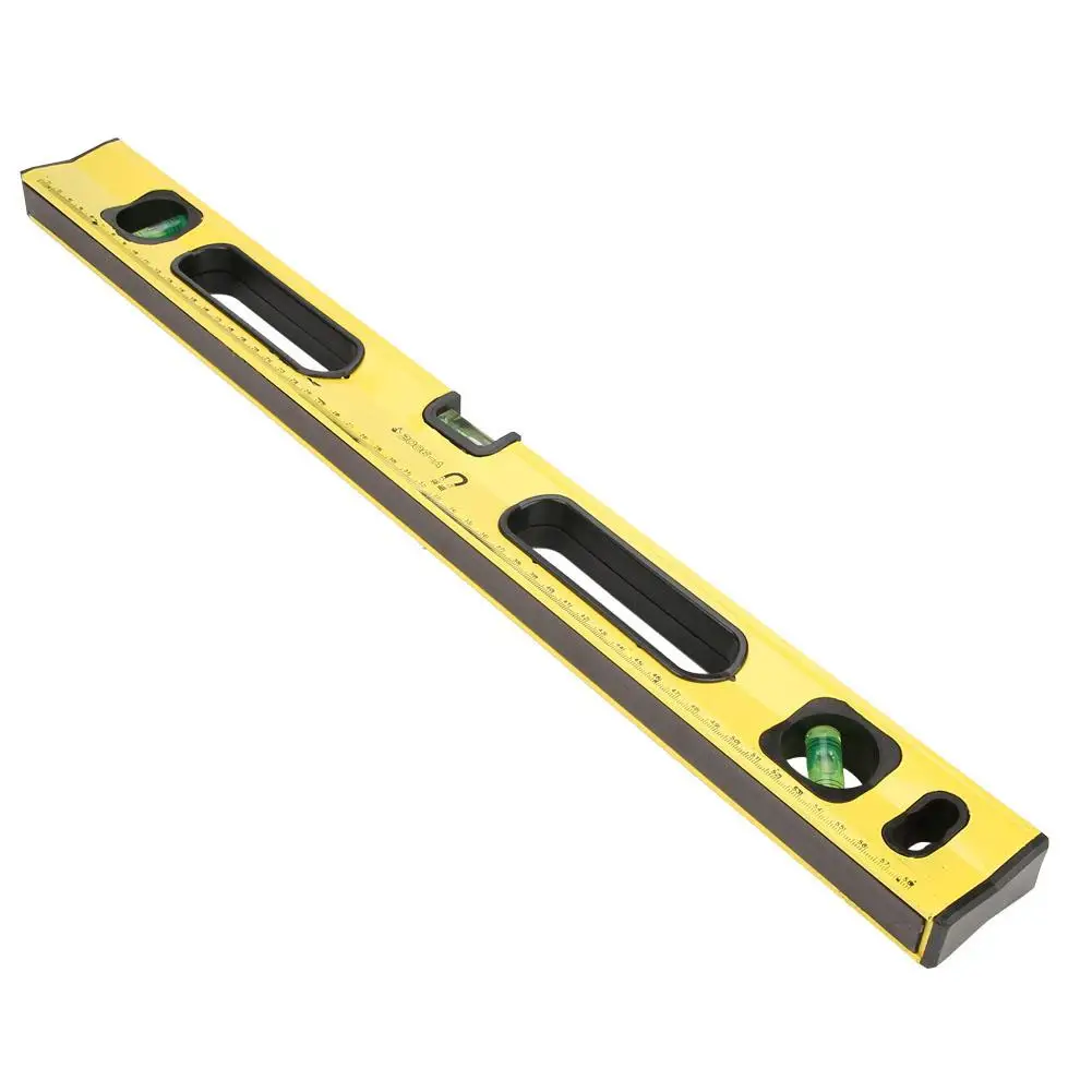 400mm Sliver High Precision Magnetic Aluminum Alloy Bubble Ruler Spirit Level Measuring Tool Ruler Spirit Level Ruler Spirit Lever