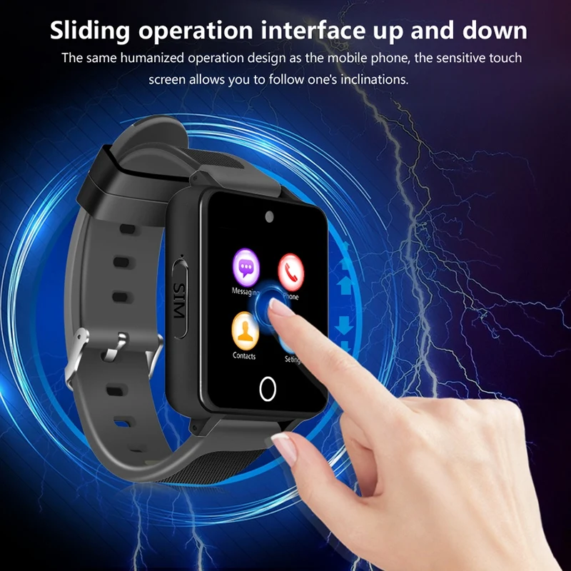 E9 Android WIFI Business Dual Quad-Core HD Camera Card Call GPS Navigation Watch Mobile Phone, Used For Travel Office Gifts Fo
