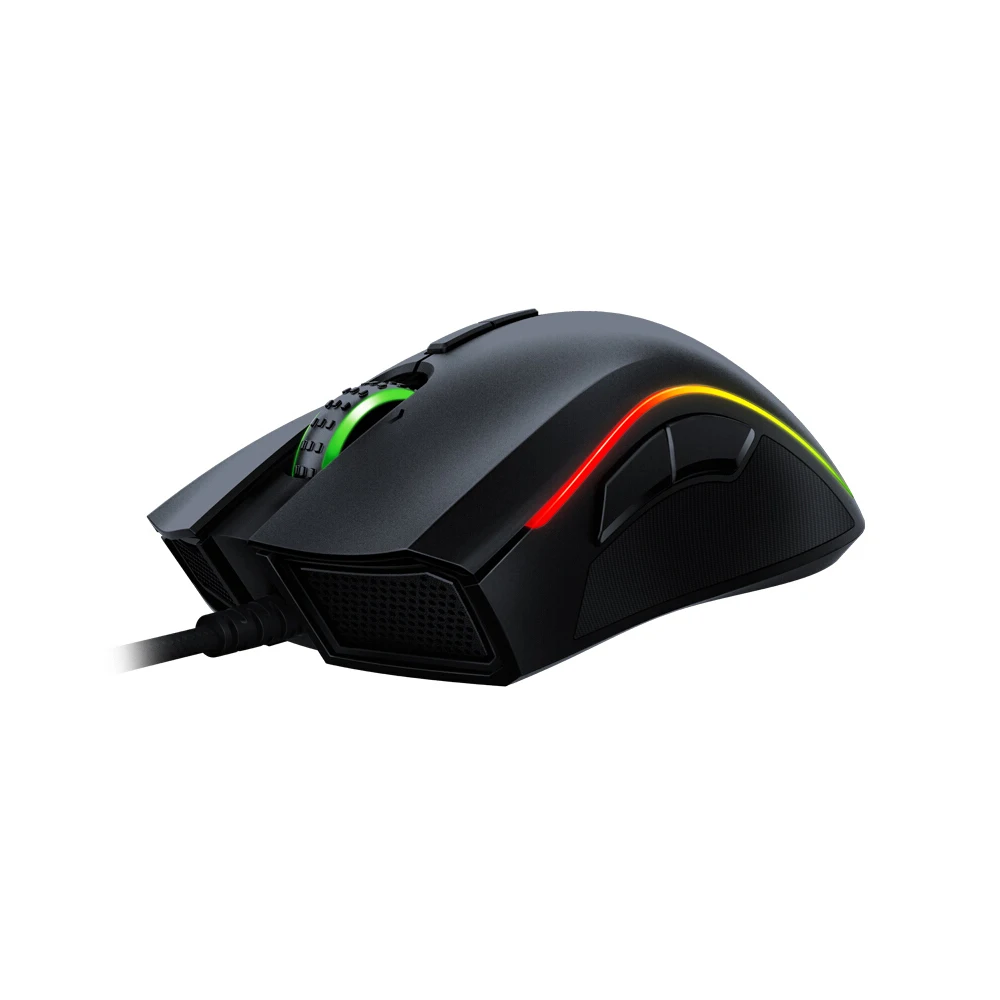  Razer Mamba Elite Wired Gaming Mouse Chroma Lighting 16000 DPI Mouse 5G Optical Sensor 9 Programmab