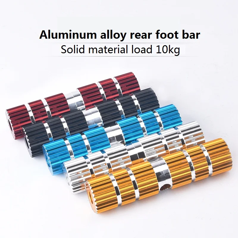 

Mountain Bike Rear Wheel Footrest Foot Pegs Pedals Universal Foot Bar Accessories Aluminum Alloy