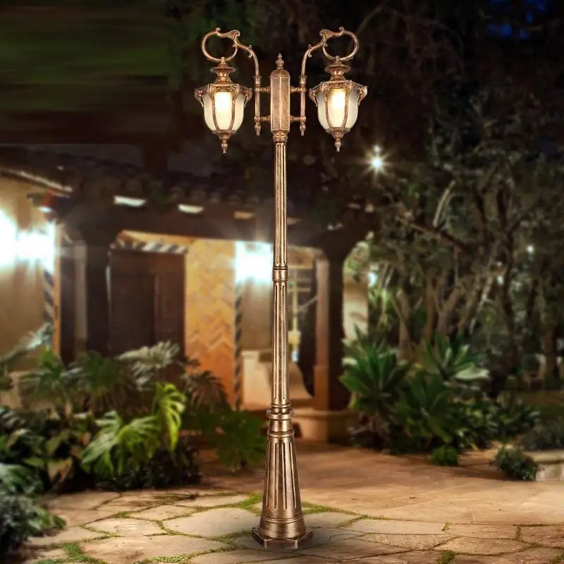 Iluminador Jardin Lampione Giardino лампа Ogrodowe Lampadaire уличный светильник внешний светодиодный