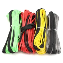 3/16 ''x 50 'лебедка из синтетического волокна трос 5500+ LBs+ оболочка для ATV UTV 5,5 мм* 15 м Синтетический