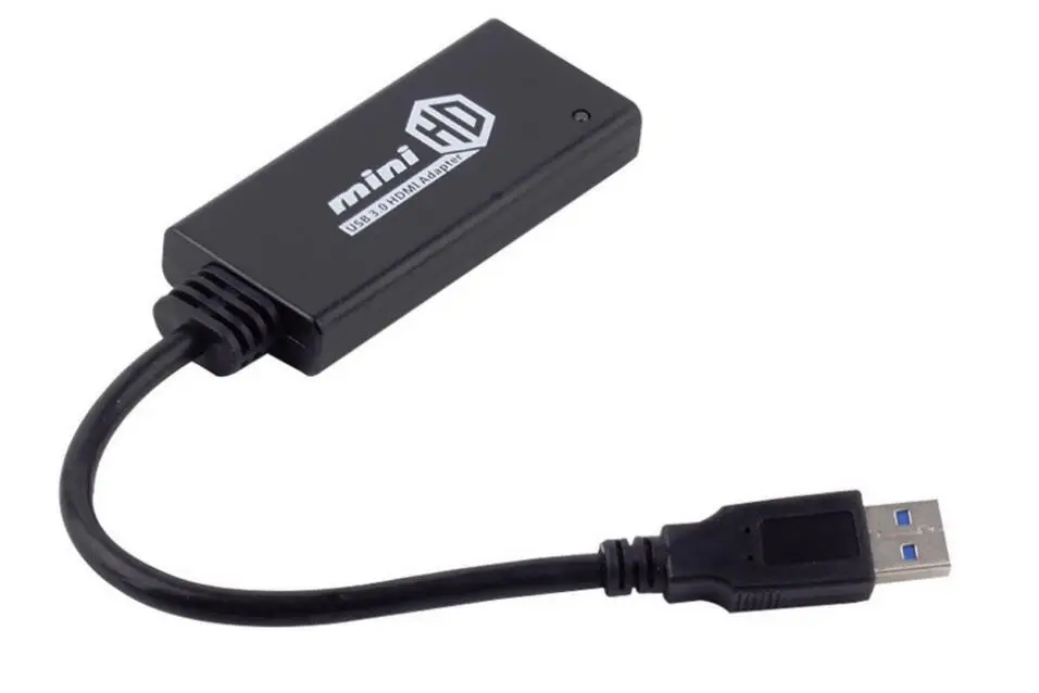 Переходник с USB 3 0 на HDMI для видеокабеля HD 1080P|Кабели HDMI| |
