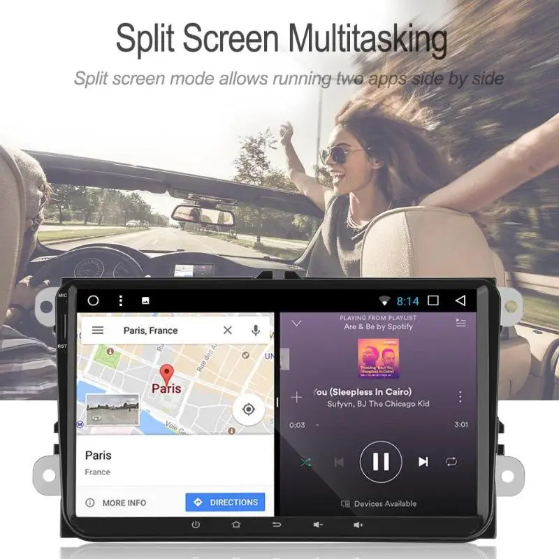 Excellent 9in 4G WiFi Bluetooth Android Car Stereo MP5 Player FM/AM Radio USB GPS 2 Excellent 9in 4G WiFi Bluetooth Android Car Stereo MP5 Player FM/AM Radio USB GPS 2