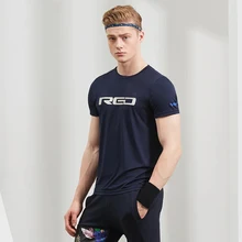 Willarde летние спортивные футболки Мужская быстросохнущая футболка с короткими рукавами для фитнеса дышащая уличная спортивная одежда Топы