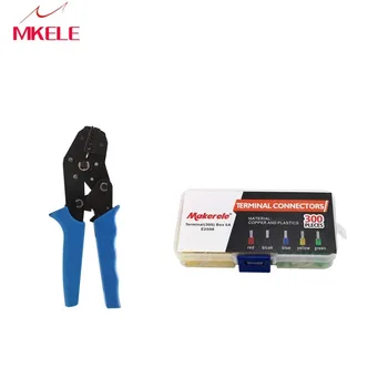 

SN-06WF European Style Terminal Clamp Self-adjusting Capacity Hand Tools With E2508 Terminal connector Locking Crimper Press