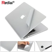 Наклейка для ноутбука MacBook Pro 16 13 дюймов A2141 A2159 верхний и нижний виниловый кожаный чехол Air 13 дюймов A1932 retina дисплей