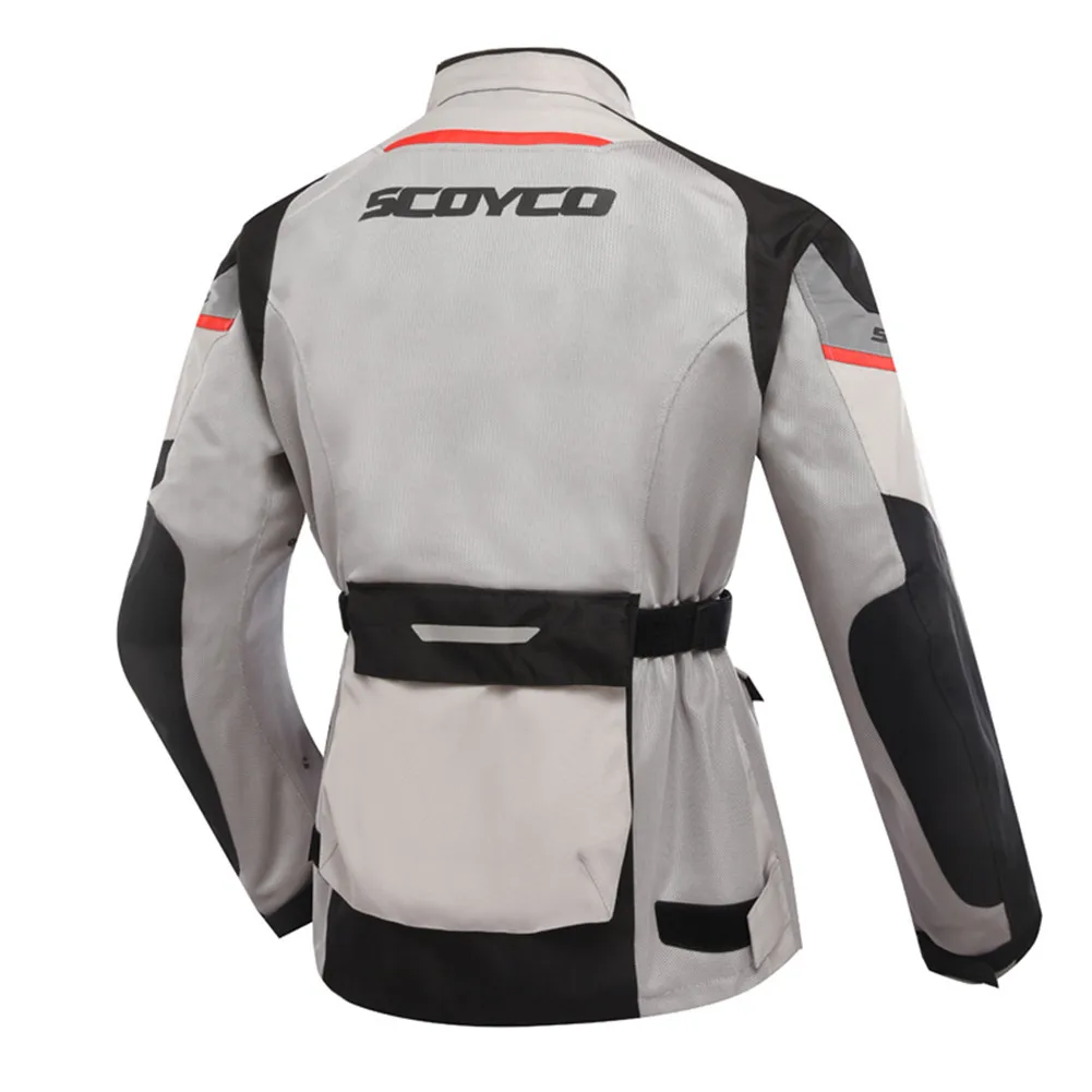 SCOYCO летняя мотоциклетная куртка эндуро брюки для верховой езды мото защита тела