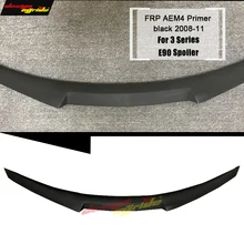 E90 Spoiler Rear Diffuser Trunk Lip Wing M4 Style FRP Primer black for BMW E90 320i 325i 330i 335i 320d 325d Trunk Spoiler 05-11 цена E90 Spoiler Rear Diffuser Trunk Lip Wing M4 Style FRP Primer black for BMW E90 320i 325i 330i 335i 320d 325d Trunk Spoiler 05-11 цены онлайн