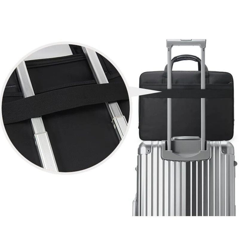 2019 Top-level Super Capacity Plus Business Men's Briefcase Women Handbags Laptop Bags 16 17 19 Inch Oxford Crossbody Travel Bag