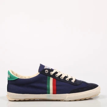 

GANSO SNEAKERS MATCH ARK BLUE 4110TEMP170002 Riviera Marine Canvas Women men Unisex-Navy blue SNEAKERS Woman Man Unisex
