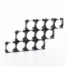 500pcs 3 hole 21700 Battery Cell Holder Safety Spacer Radiating Shell Storage Bracket