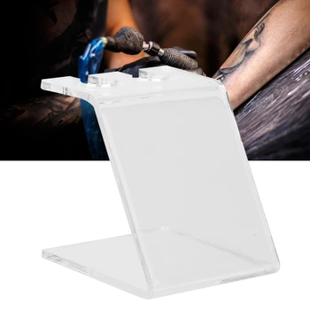 

Professional Acrylic Transparent Tattoo Machine Stand Accessory Tool