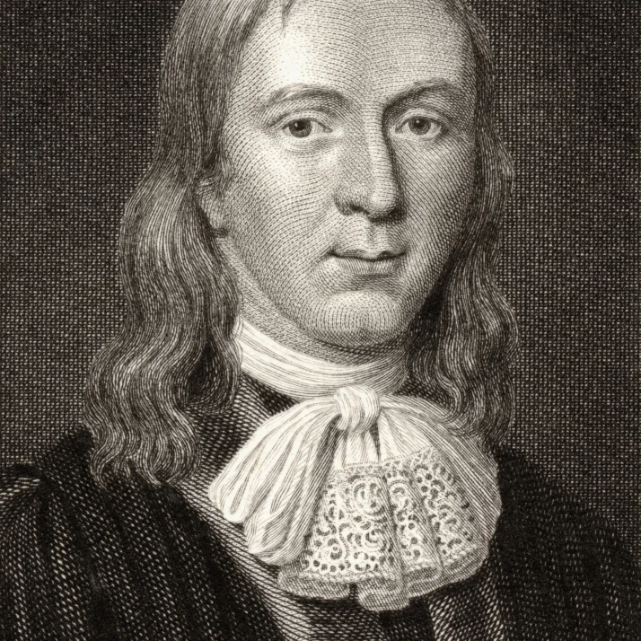 ジョン · ミルトン 1608 1674 。英語詩人。 19Th 世紀から Pye によって刻印で C. Janfsen 。 (12 × 18