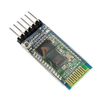 

50pcs/lot HC05 HC-05 Master-Slave 6pin JY-MCU Anti-Reverse Integrated Bluetooth Serial Pass-Through Module Wireless Serial